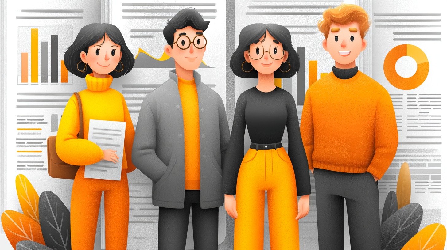 Business marketing with booklets
